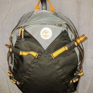 Small Men's Grey & Orange Timberland Backpack